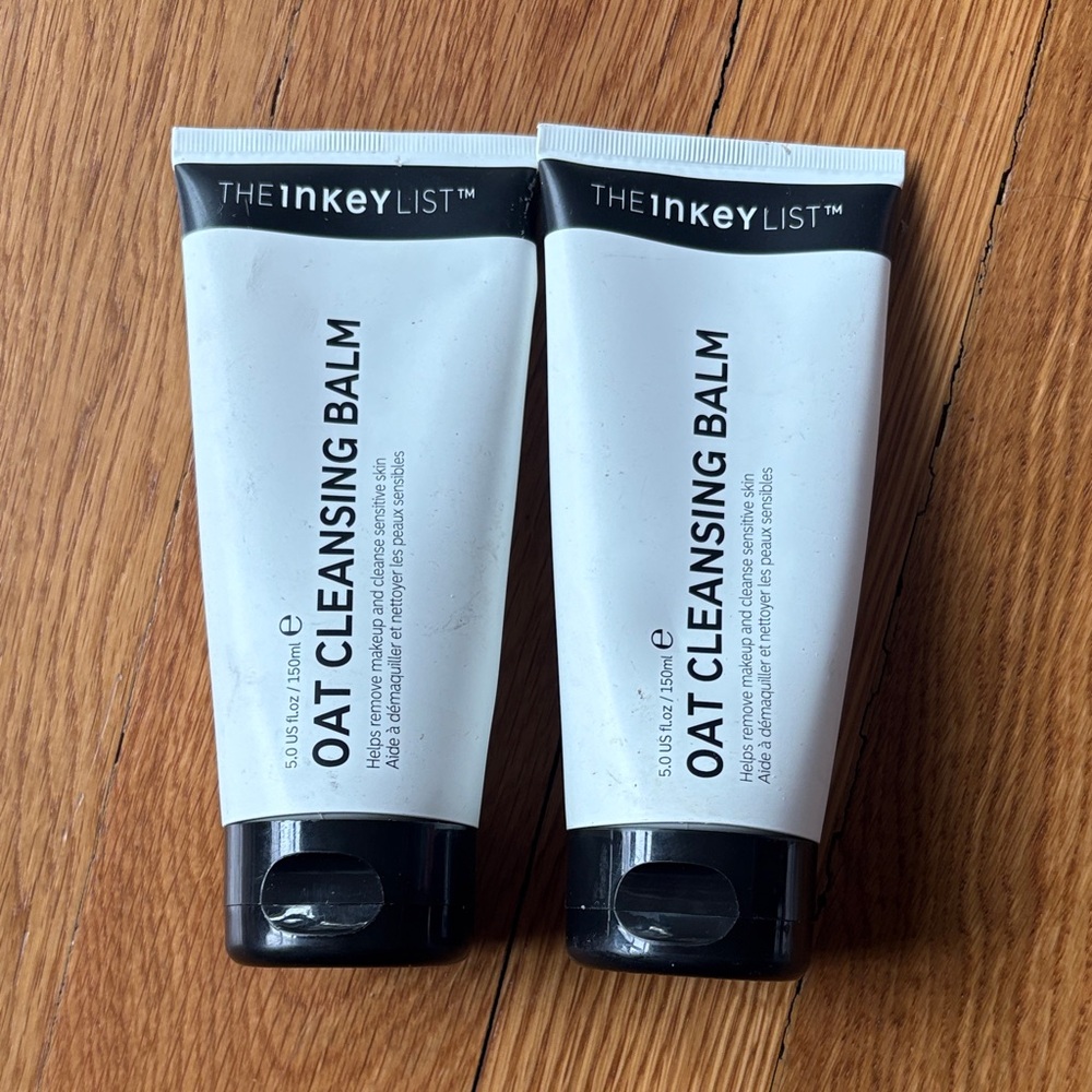 The Inkey List Oat Cleansing Balm - Black and White